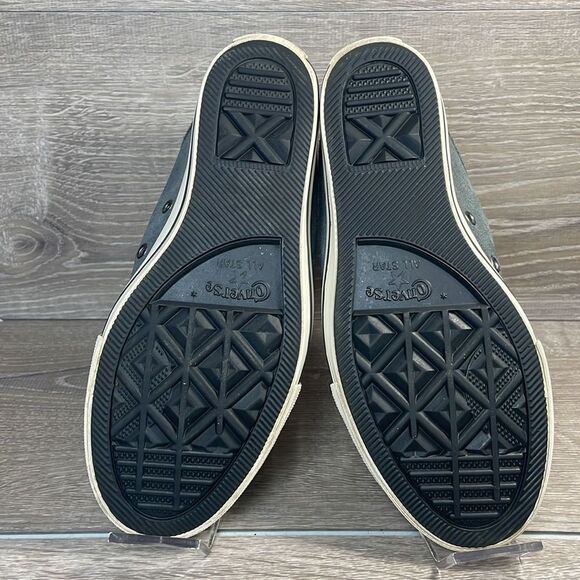 Converse CT All-Star Lux Gray Blue Leather Women’s Sz 8 Hidden Wedge Sneakers - Picture 8 of 12